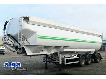 Tank semi-trailer for transportation of silos Feldbinder EUT 52.3, 7 Kammern, 52m³, gelenkt, Alu-Felgen: picture 1
