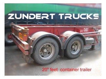 Container transporter/ Swap body semi-trailer Flandria CONTAINERCHASSIS: picture 1