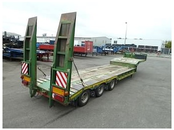 Low loader semi-trailer for transportation of heavy machinery GHEYSEN & VERPOORT: picture 1