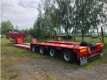 Low loader semi-trailer Goldhofer STZ-VL4-45/80A Tiefbett * überholt! TOP Zustand: picture 1