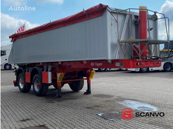 Tipper semi-trailer