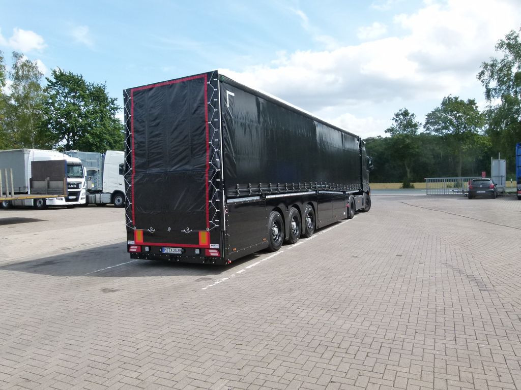 New Low loader semi-trailer Innenlader Zwischenlader Gabelstaplertransporter: picture 8