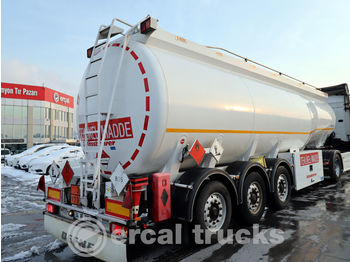 Tank semi-trailer for transportation of fuel KASSBOHRER 2016 ADR 5 EYES ALCOA RIM 39.m³: picture 1