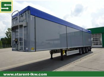 New Walking floor semi-trailer Kraker Schubboden CF-Z 500, 92m3, 10 mm Boden, SAF, NEU: picture 1