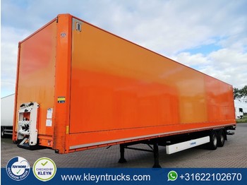 Closed box semi-trailer Krone 2 AXLE DRYLINER taiilift back doors: picture 1