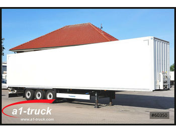 Closed box semi-trailer Krone Isokoffer, Rolltor, 220.934 Kilometer, 1 Vorbesi: picture 1