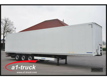 Closed box semi-trailer Krone SDK 27, Isokoffer, LBW, Ladebordwand, 290.282 Ki: picture 1