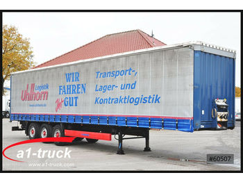 Curtainsider semi-trailer Krone SD, Tautliner, Liftachse, Staplertaschen: picture 1