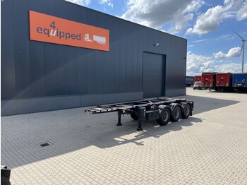 Container transporter/ Swap body semi-trailer LAG 20FT ADR (EX/II, EX/III, FL, AT), leeggewicht: 3.540kg, BPW, NL-Chassis, APK/ADR: 03/2023, meerdere chassis beschikbaar: picture 1