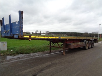 Dropside/ Flatbed semi-trailer LAG Oplegger lames steel: picture 1