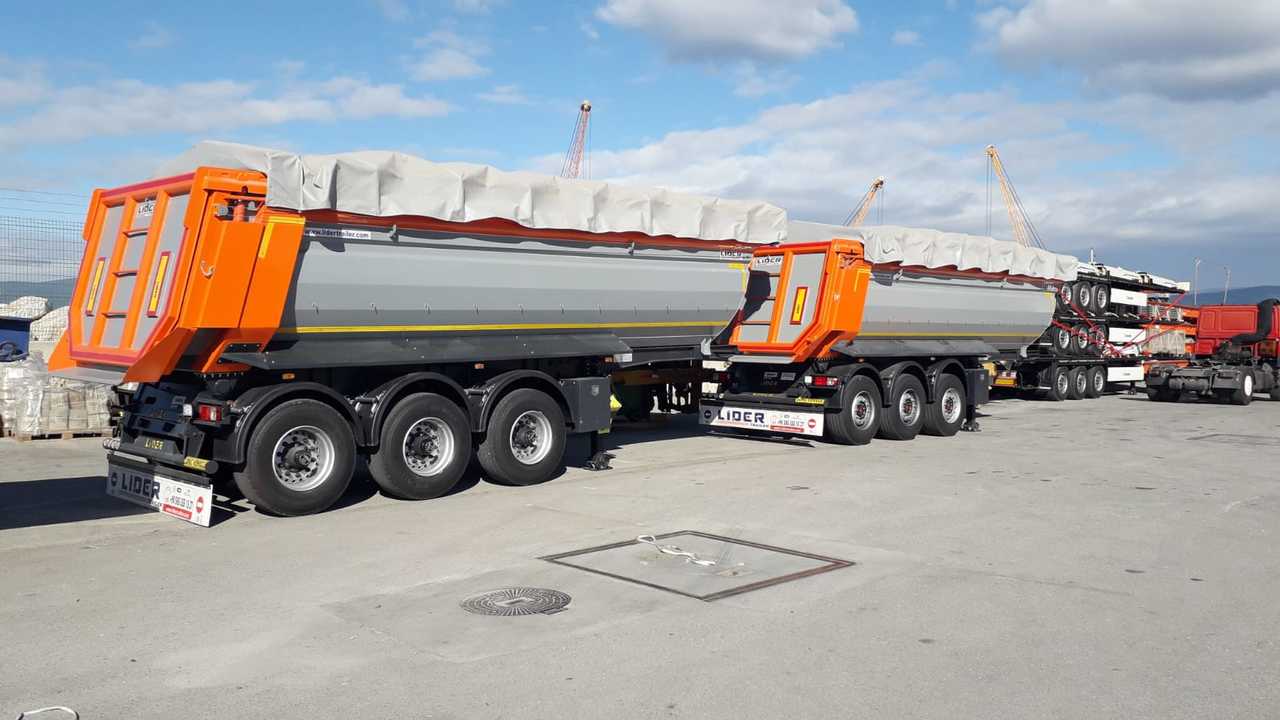 New Tipper semi-trailer for transportation of timber LIDER 2023 MODELS YEAR NEW (MANUFACTURER COMPANY LIDER TRAILER & TANKER: picture 11