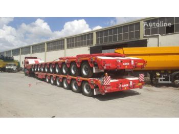 New Low loader semi-trailer LIDER 2023 model 150 Tons capacity Lowbed semi trailer: picture 1