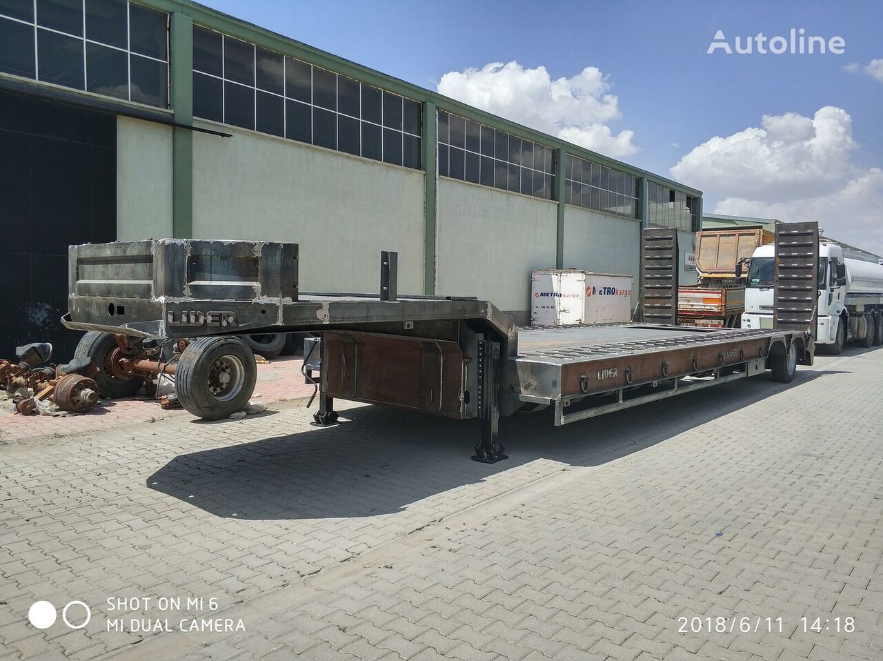 LIDER 2023 model new from MANUFACTURER COMPANY Ready in stock - Low loader semi-trailer: picture 5