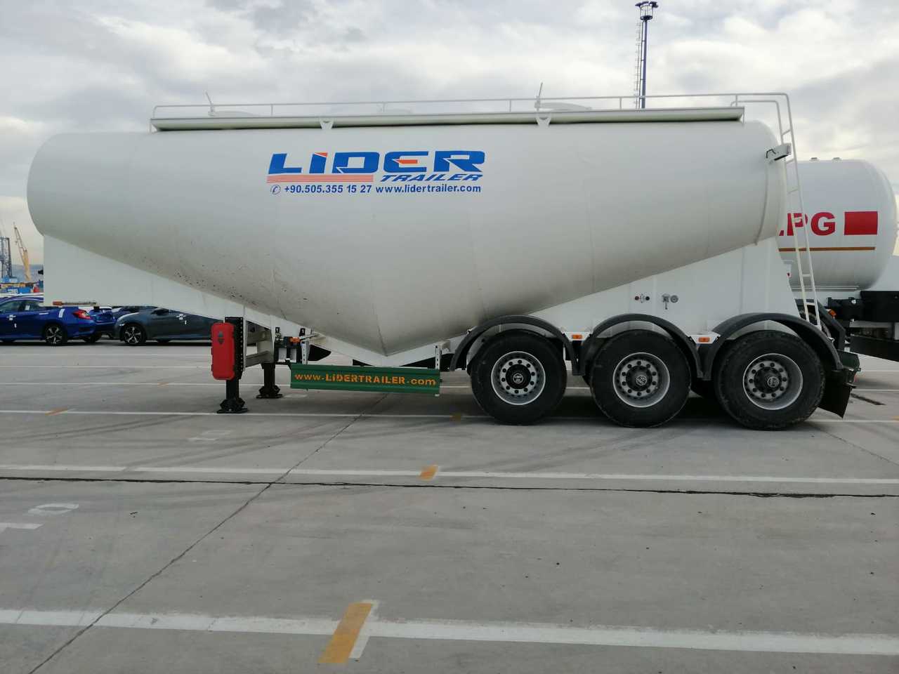 New Tank semi-trailer for transportation of cement LIDER 2024 MODEL NEW CEMENT TANKER: picture 17