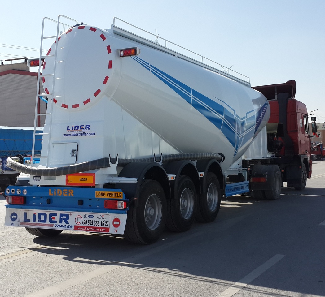 New Tank semi-trailer for transportation of cement LIDER 2024 MODEL NEW CEMENT TANKER: picture 13