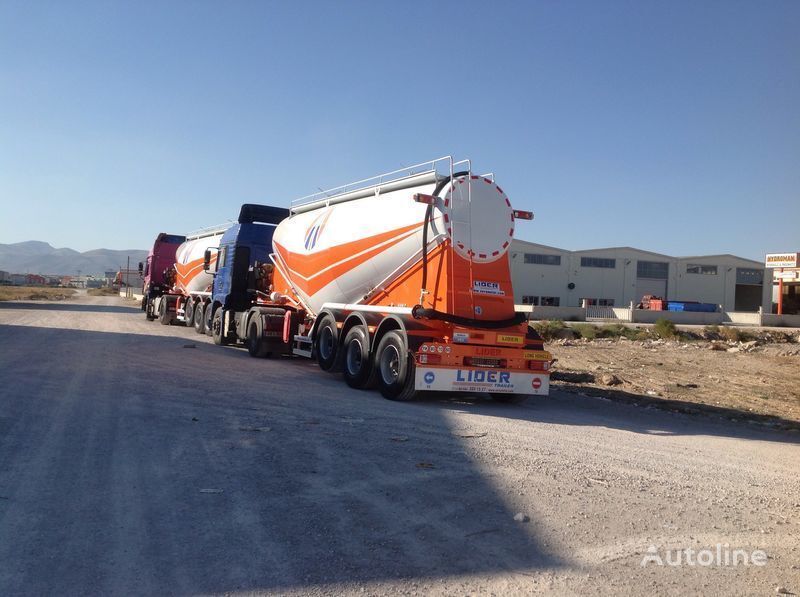 New Tank semi-trailer for transportation of cement LIDER 2024 MODEL NEW CEMENT TANKER: picture 5