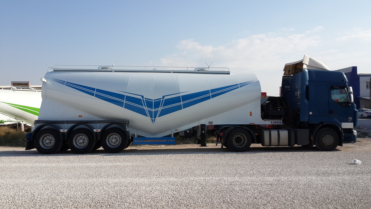 New Tank semi-trailer for transportation of cement LIDER 2024 MODEL NEW CEMENT TANKER: picture 12