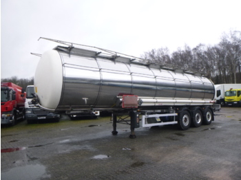 Tank semi-trailer for transportation of chemicals L.A.G. Chemical tank inox 37.5 m3 / 1 comp: picture 1