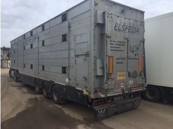 Livestock semi-trailer PEZZAIOLI SBA32