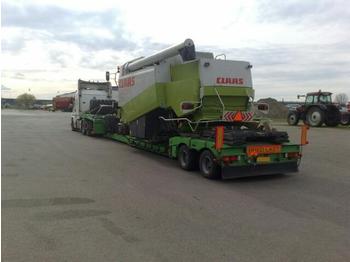 Low loader semi-trailer Broshuis Tiefbett für Mähdrescher/Combine