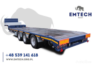 EMTECH 3.NNP-1R-1N (NA)  for rent - Low loader semi-trailer