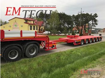EMTECH Naczepa niskopodwoziowa 6 osiowa - Low loader semi-trailer