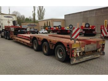Low loader semi-trailer Faymonville Tiefbett / abnehmbaren Schwanenhals
