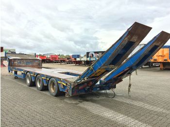 Low loader semi-trailer Faymonville Tieflader hydrauliche lenkung