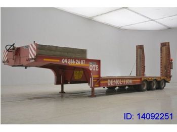 GHEYSEN & VERPOORT LOW BED 3 AXLES  - Low loader semi-trailer