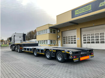 Low loader semi-trailer Goldhofer 3-Achs-Semi Stepstar mit Radmulden