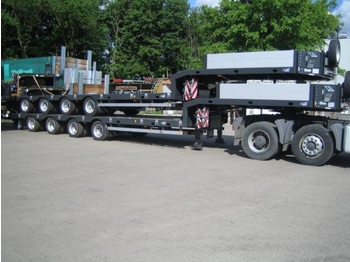 HRD lavbygd semi - Low loader semi-trailer