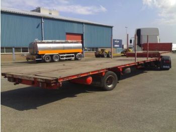 Kempf 1as gestuurde semi dieplader - Low loader semi-trailer