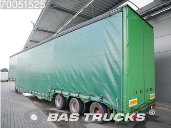 MEUSBURGER Hubdach 3x Lenkachse MTS 3 - Low loader semi-trailer