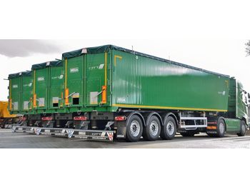 New Tipper semi-trailer for transportation of bulk materials MEGA 55 ATKD: picture 1