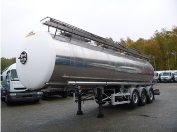 Tank semi-trailer for transportation of food Magyar Food tank inox 31 m3 / 3 comp: picture 1