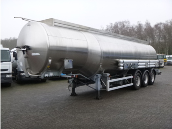 Tank semi-trailer for transportation of fuel Magyar Fuel tank inox 38.4 m3 / 8 comp: picture 1