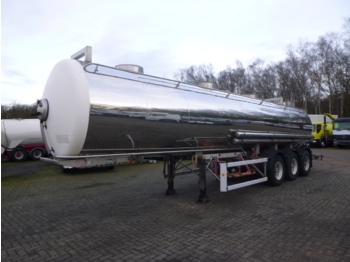 Tank semi-trailer for transportation of chemicals Maisonneuve Chemical tank inox 26.2 m3 / 1 comp: picture 1