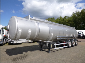 Tank semi-trailer for transportation of fuel Maisonneuve Fuel tank inox 37.6 m3 / 7 comp: picture 1
