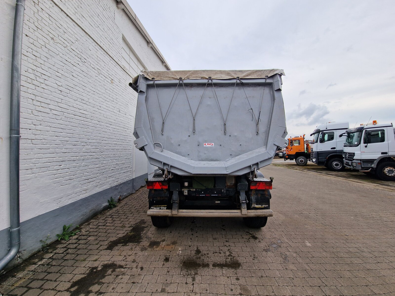 Tipper semi-trailer Meierling MKS 24 Meierling Combimulde MSK 24, 5.600 kg Leergew., 24 cbm: picture 6