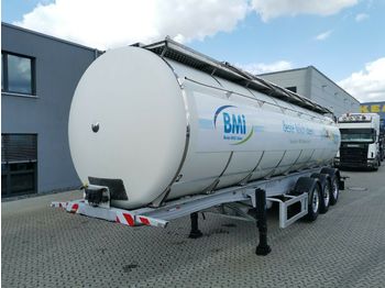 Tank semi-trailer for transportation of food Menci Santi SL 105 / 13500+5500+13500/ Lift-lenkachse: picture 1