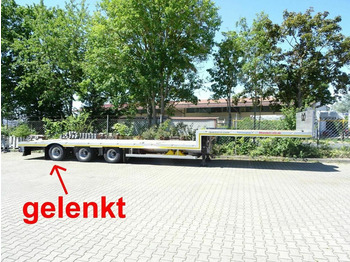 New Low loader semi-trailer Möslein  3 Achs Tieflader für Fertigteile, Maschinen: picture 1
