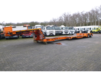 Low loader semi-trailer Nooteboom 2-axle lowbed trailer 47.5 t OSDBAZ-38 + 2 steering axles: picture 1