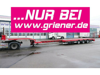 Dropside/ Flatbed semi-trailer Nooteboom OSDS 48/03 LENKACHSE / AZB 6,5 m 48 to: picture 1