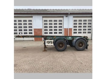 Container transporter/ Swap body semi-trailer Pacton Container chassis: picture 1