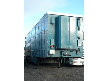 Closed box semi-trailer for transportation of animals Pezzaioli 4 Stock SBA 63  TYP 2 TOP ZUSTAND: picture 1