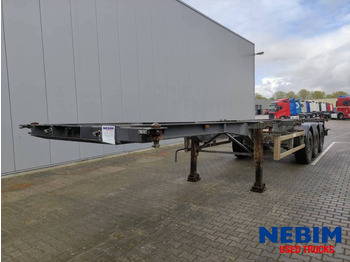 Renders Containerchassis ROC 12.27 CC - 1x40" 1x30" 2x20"  - Container transporter/ Swap body semi-trailer: picture 1