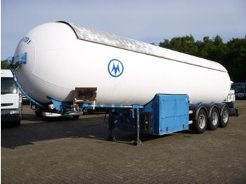 Tank semi-trailer for transportation of gas Robine Gas tank steel 49 m3 + pump: picture 1