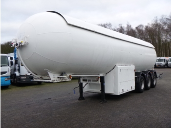 Tank semi-trailer for transportation of gas Robine Gas tank steel 49 m3 + pump/counter: picture 1