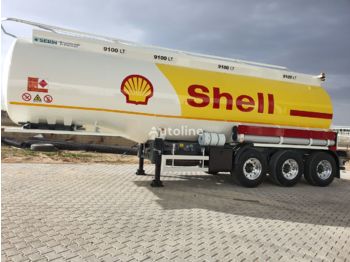 New Tank semi-trailer for transportation of fuel SERIN Aluminium Fuel Tank Semi Trailer: picture 1