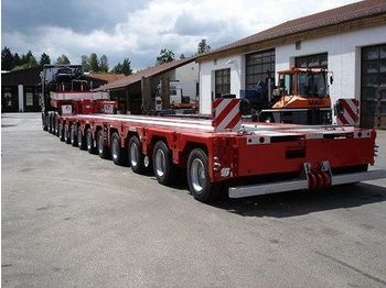 Low loader semi-trailer for transportation of heavy machinery Scheuerle Inter Combi Hals 2+4+4: picture 1